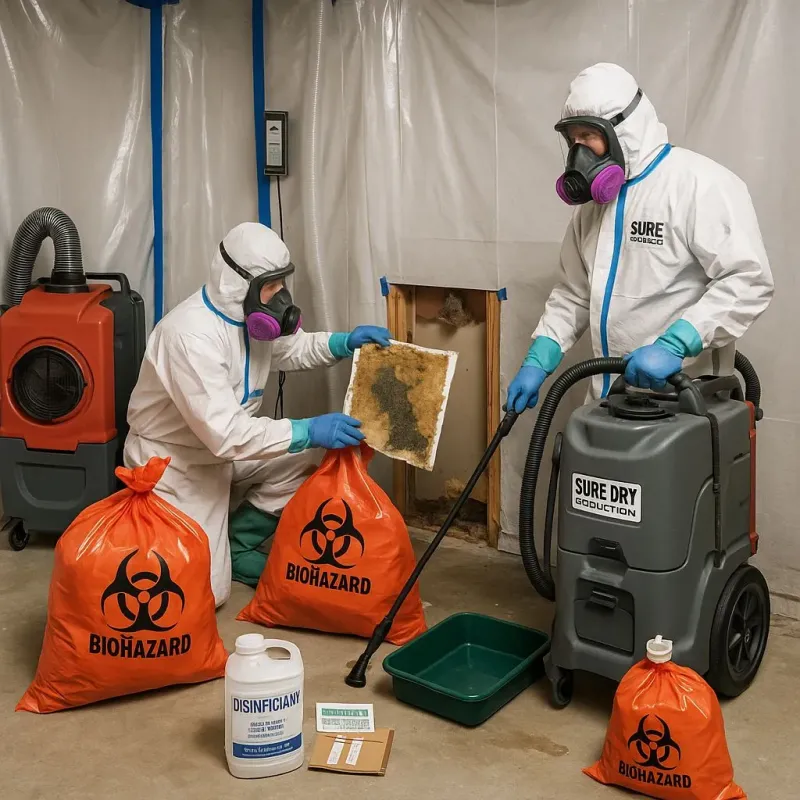 Contaminated Water Handling Protocols process in Mills County, TX